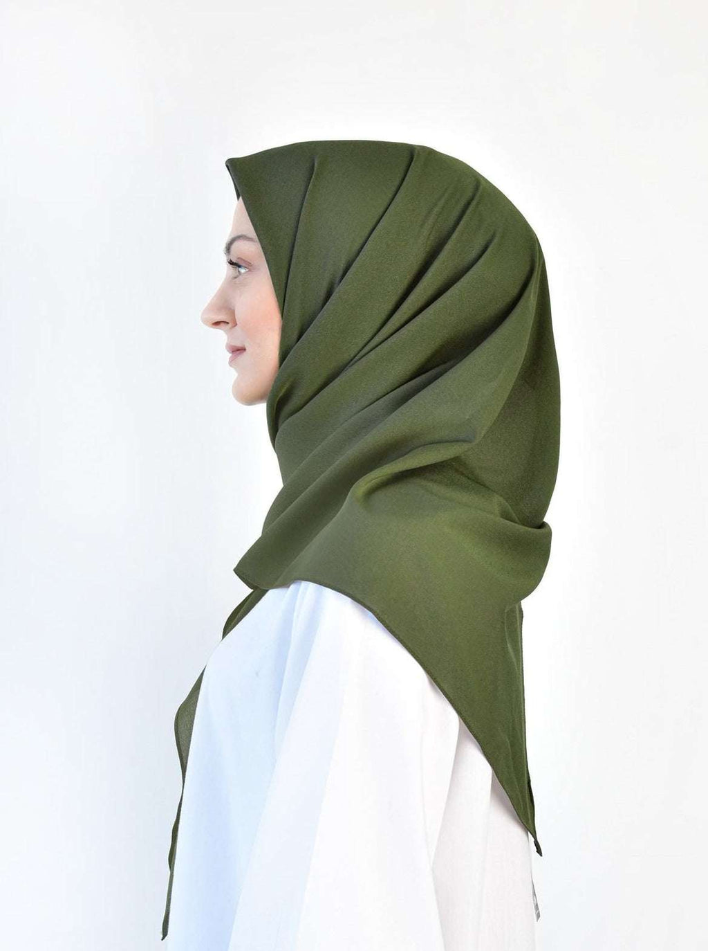 Hijab Crepe Square - NOORAN ALMASSI - نوران ألماسي