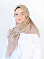 Hijab Crepe Square - NOORAN ALMASSI - نوران ألماسي
