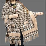 Cape Shawl - NOORAN ALMASSI - نوران ألماسي