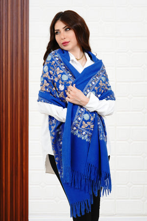 Shawl Kashmiri - NOORAN ALMASSI - نوران ألماسي